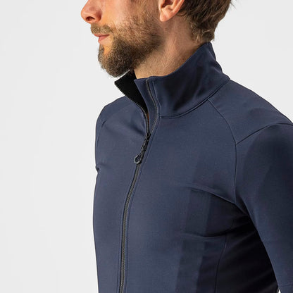 Castelli Perfetto RoS 2 Wind Jersey Men's Belgian Blue - Image 5