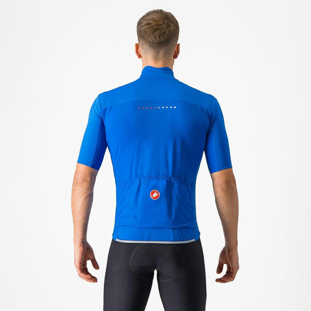 Castelli Perfetto RoS 2 Wind Jersey Men's Azzurro Italia - Image 2