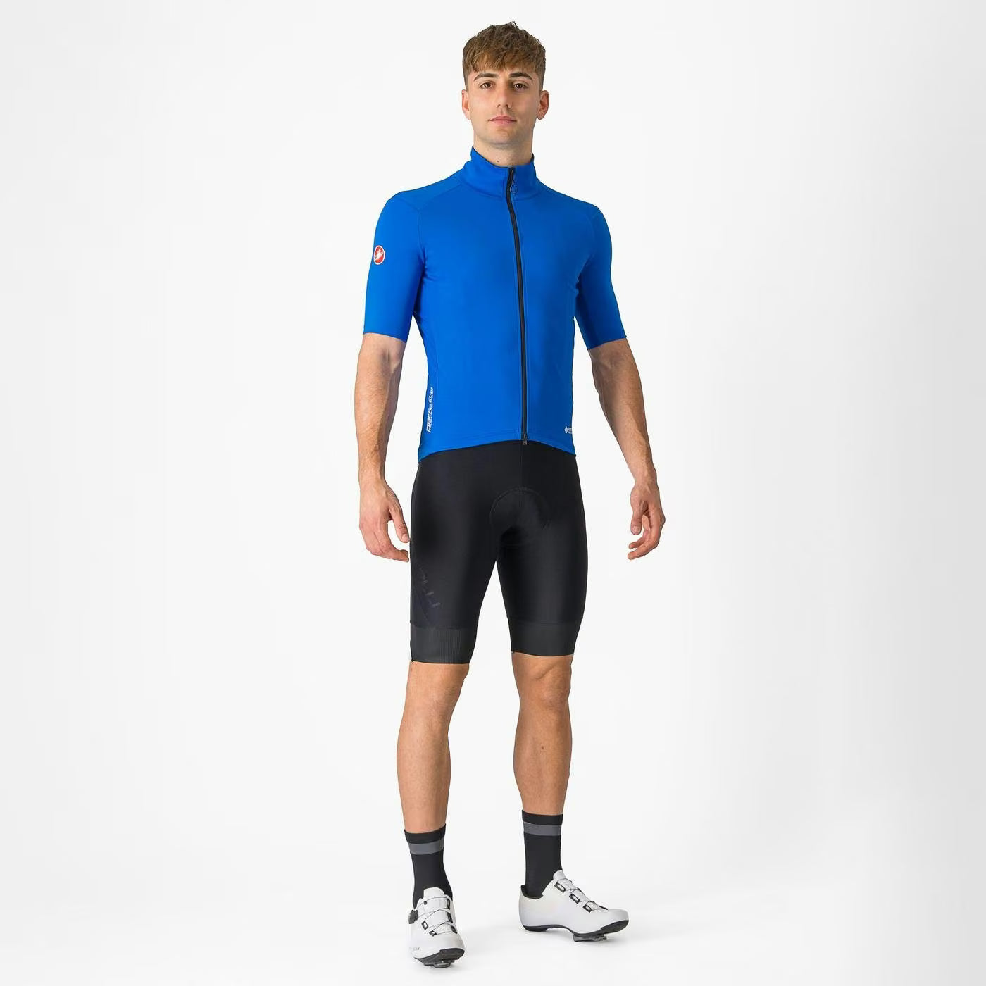 Castelli Perfetto RoS 2 Wind Jersey Men's Azzurro Italia - Image 3