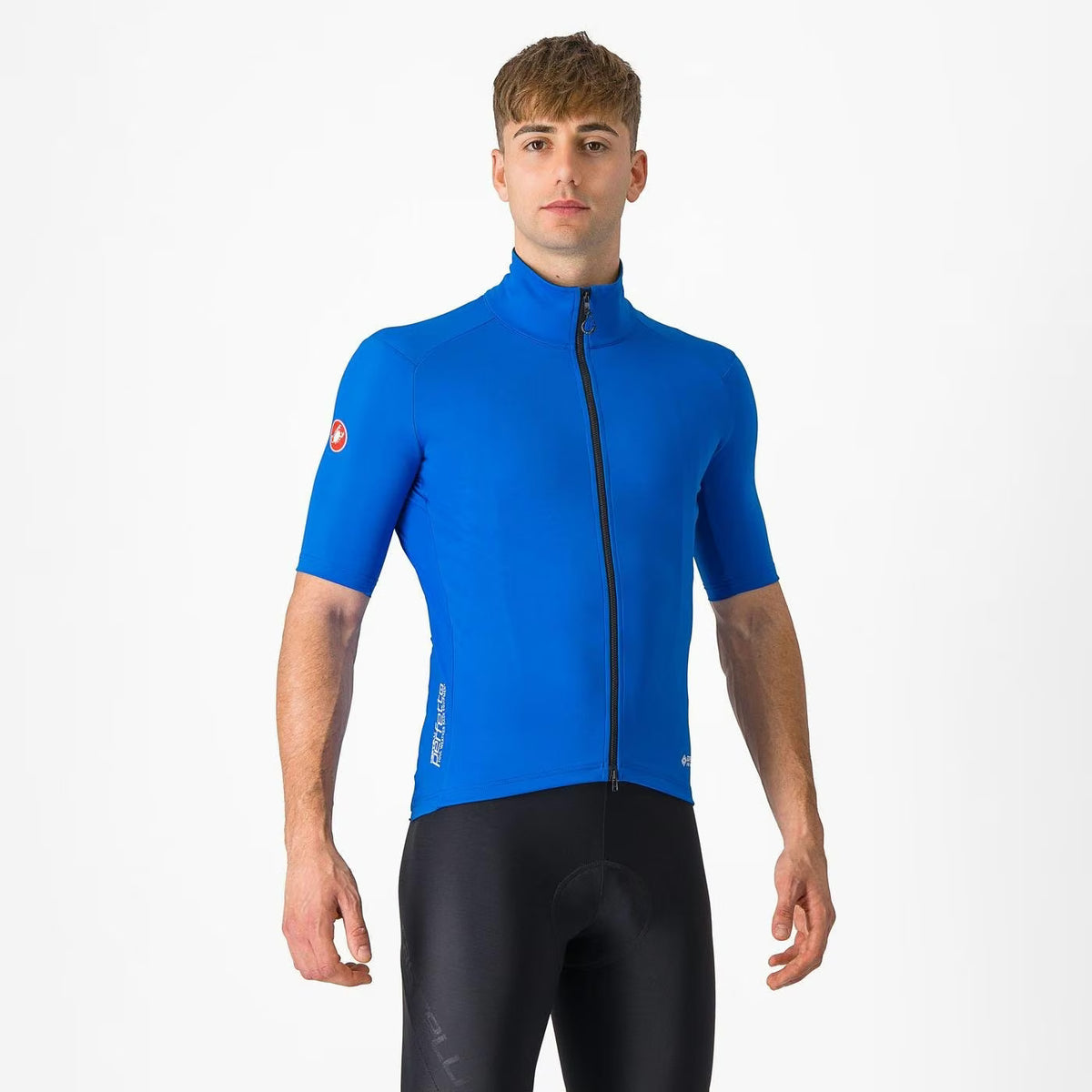 Castelli Perfetto RoS 2 Wind Jersey Men's Azzurro Italia - Image 1