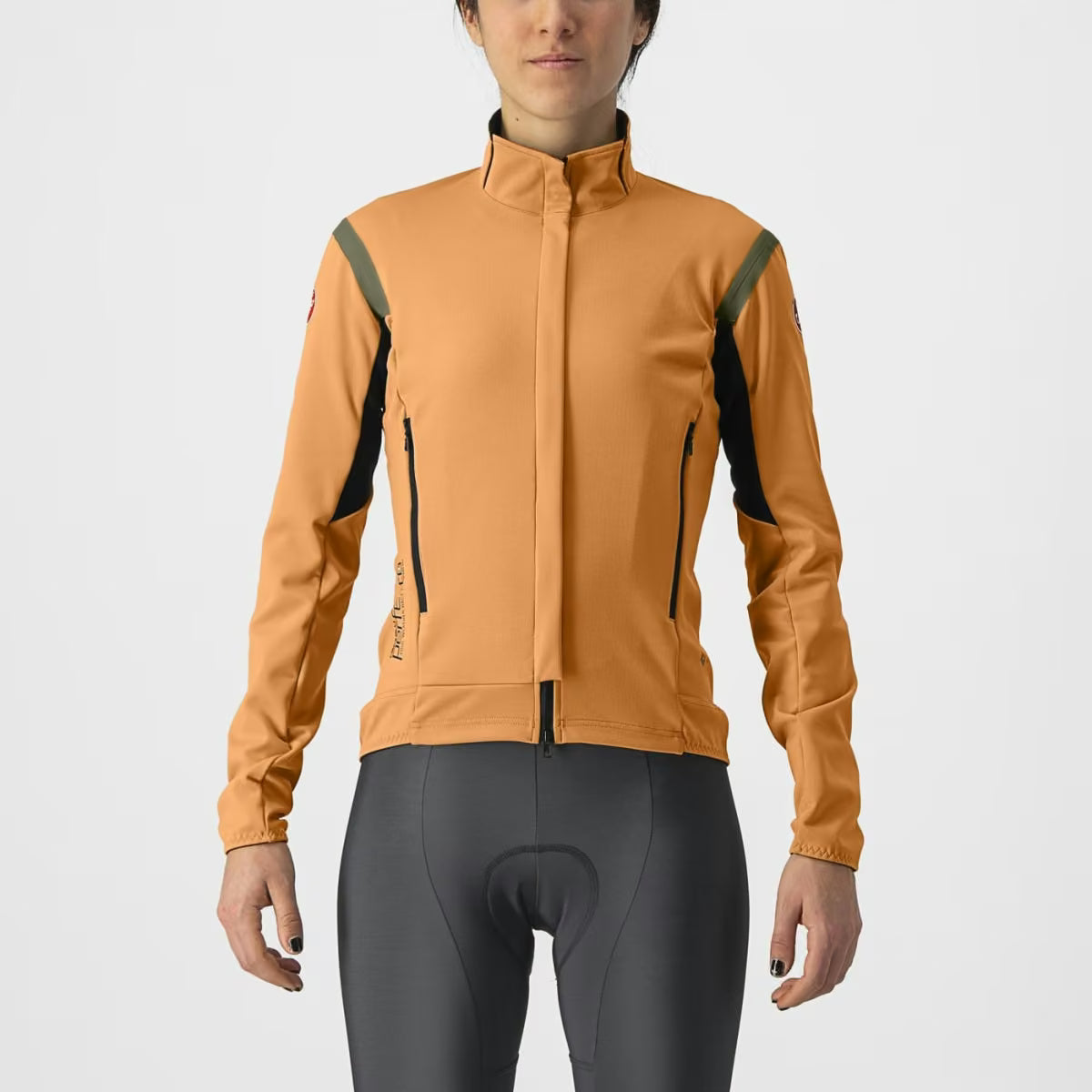 Castelli Perfetto RoS 2 Jacket Women's Melon/Military Green - Image 1