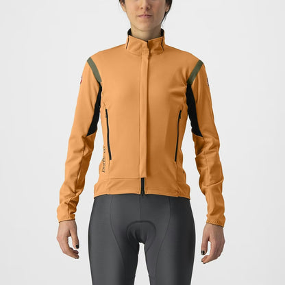 Castelli Perfetto RoS 2 Jacket Women's Melon/Military Green - Image 1