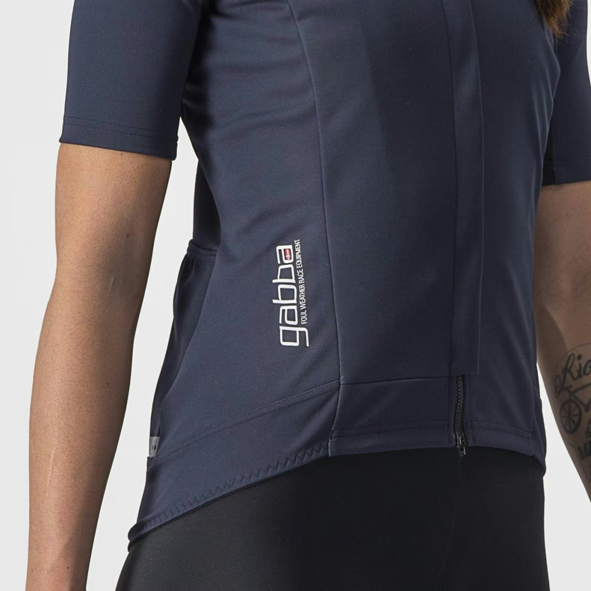 Castelli Gabba RoS 2 Jacket Women's Savile Blue/Silver Refle - Image 4