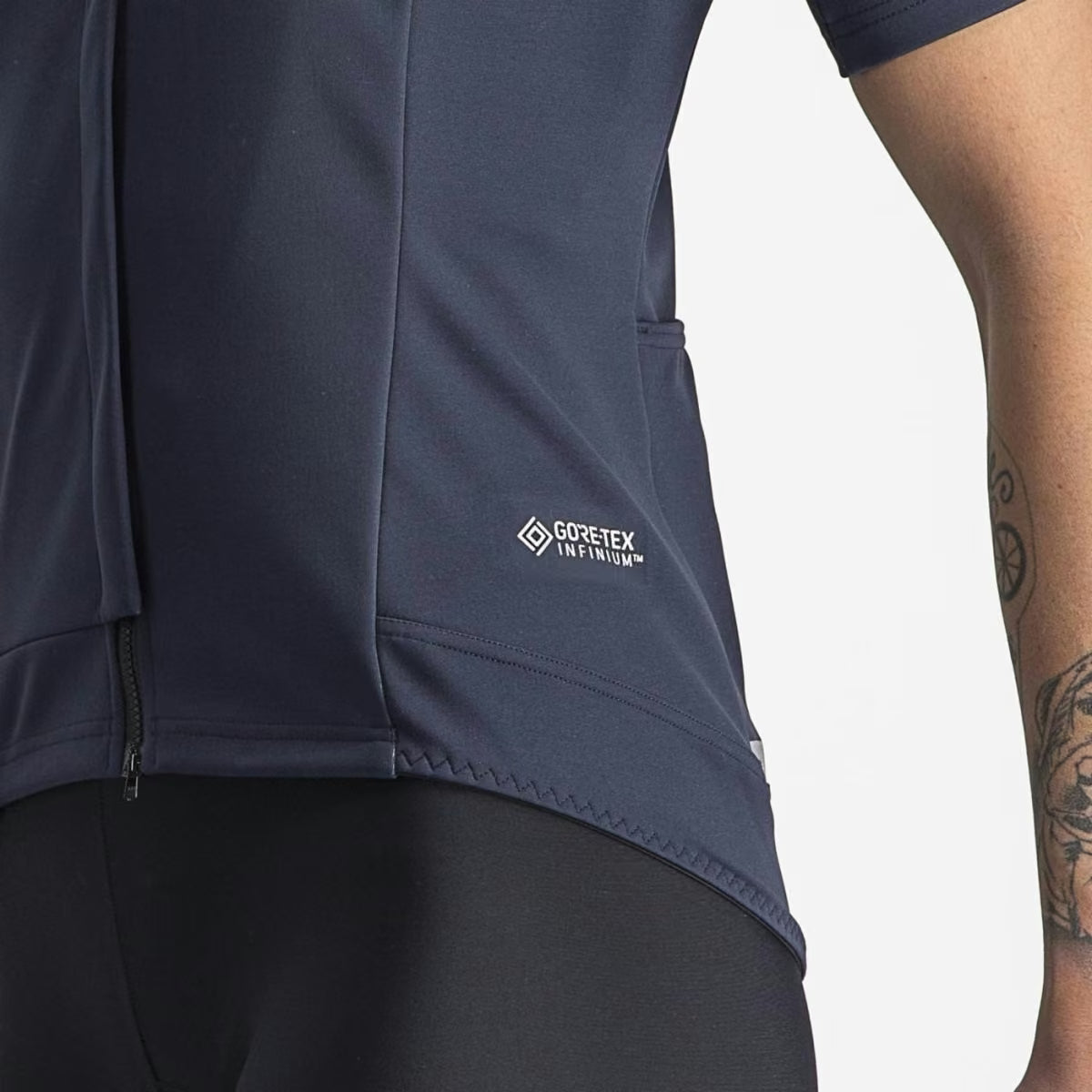 Castelli Gabba RoS 2 Jacket Women's Savile Blue/Silver Refle - Image 5