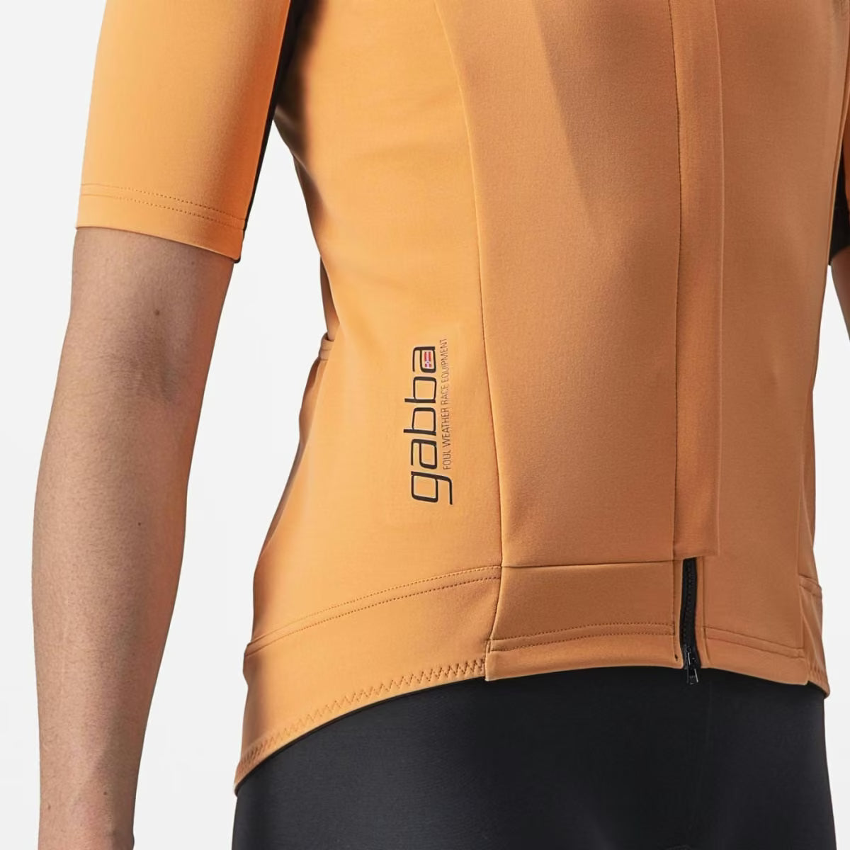 Castelli Gabba RoS 2 Jacket Women's Melon/Military Green - Image 4