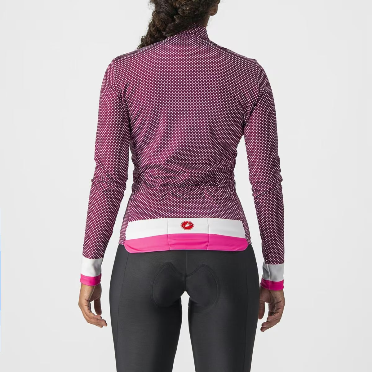 Castelli Volare LS Jersey Women's Cyclamen - Image 2