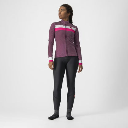 Castelli Volare LS Jersey Women's Cyclamen - Image 5