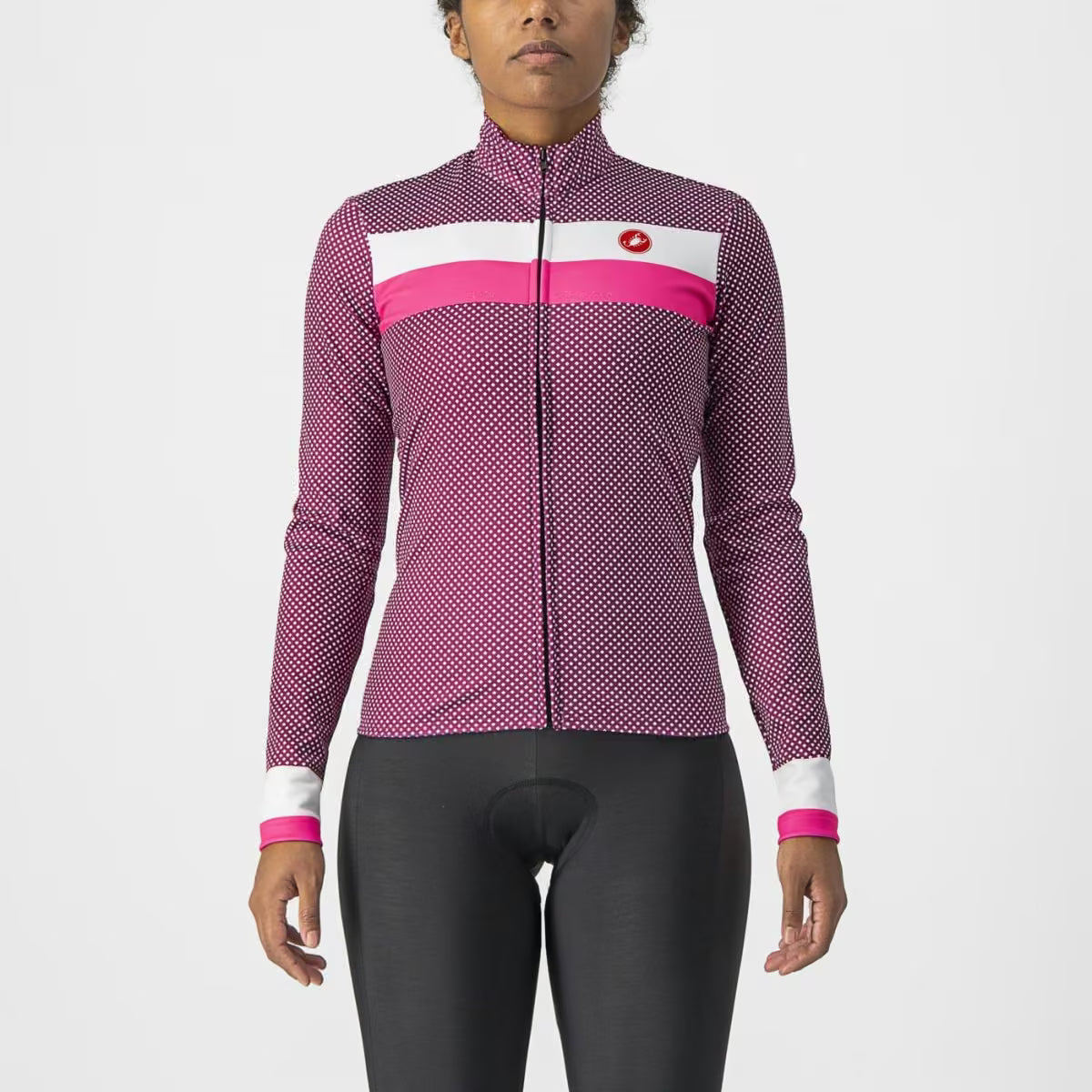Castelli Volare LS Jersey Women's Cyclamen - Image 1