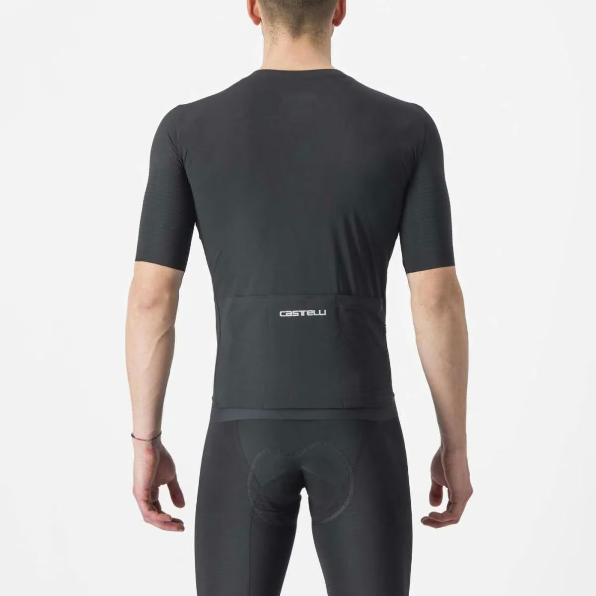Castelli Premio Black Jersey Men's Light Black - Image 2