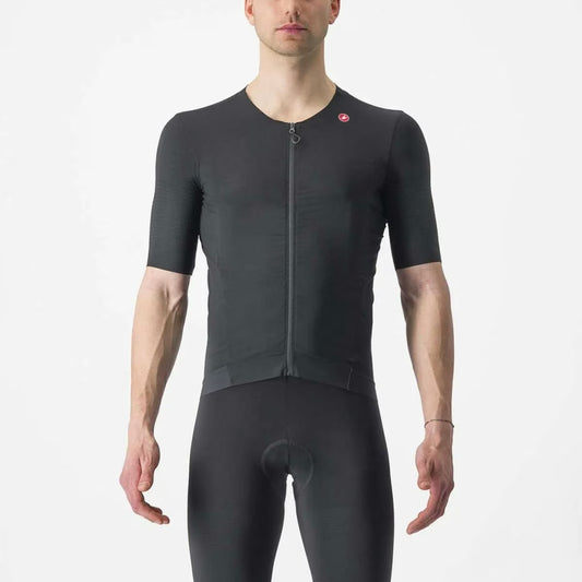 Castelli Premio Black Jersey Men's Light Black - Image 1