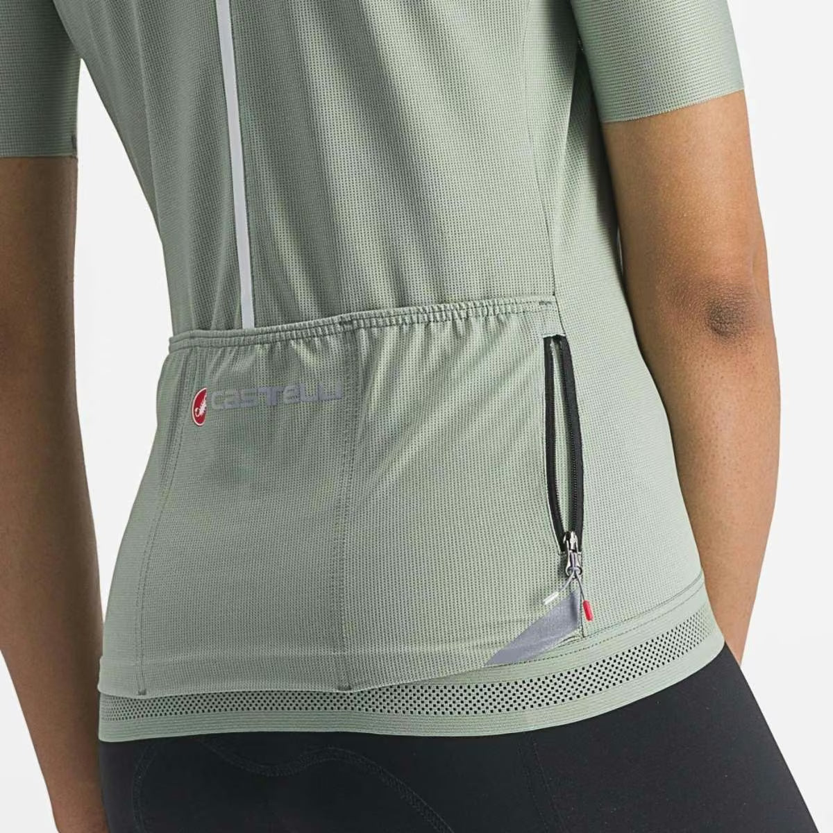 Castelli Endurance Jersey Women's Defender Green - Image 3