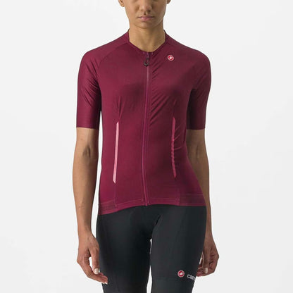 Castelli Endurance Jersey Women's Bordeaux - Image 1
