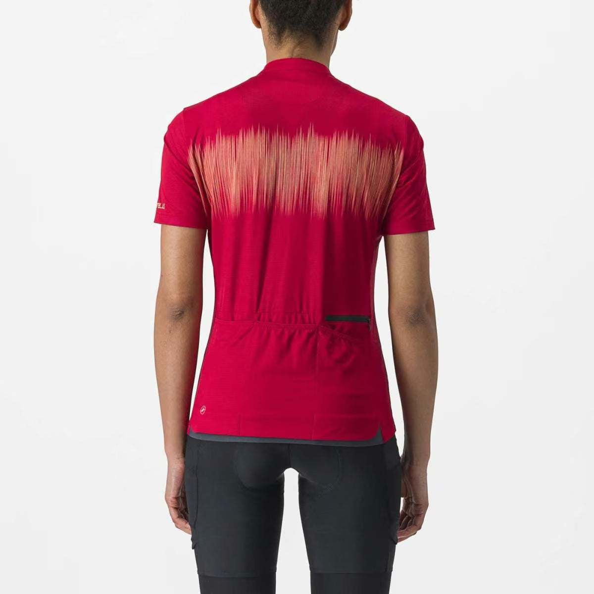 Castelli Unlimited Sentiero 2 Jersey Women's Dark Red - Image 2