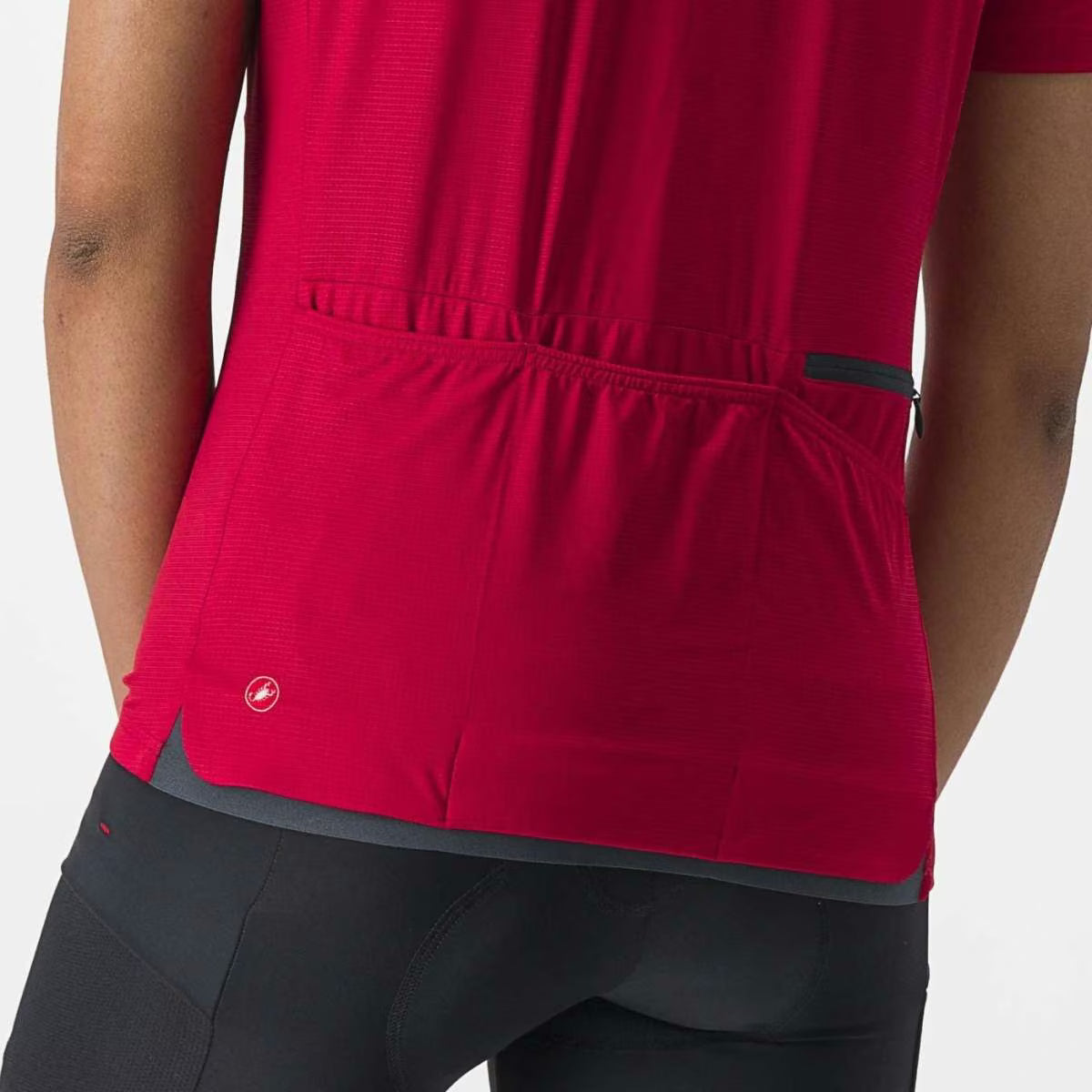 Castelli Unlimited Sentiero 2 Jersey Women's Dark Red - Image 4