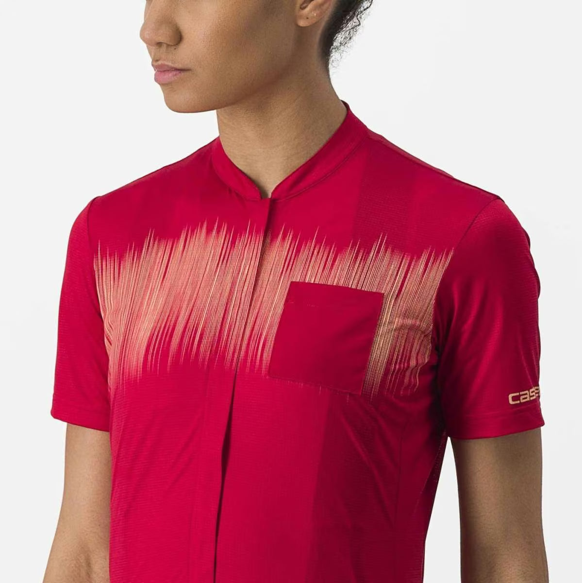 Castelli Unlimited Sentiero 2 Jersey Women's Dark Red - Image 5
