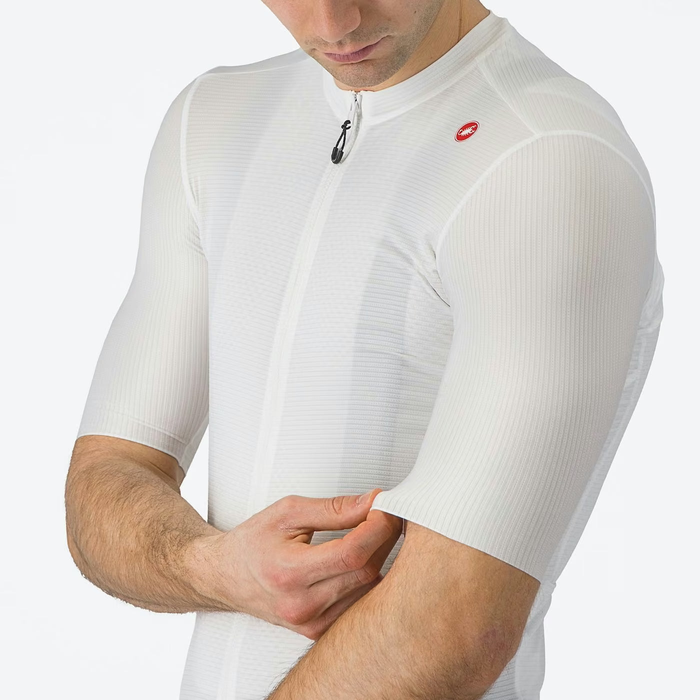Castelli Espresso Men's Jersey Ivory/Dark Gray - Image 6