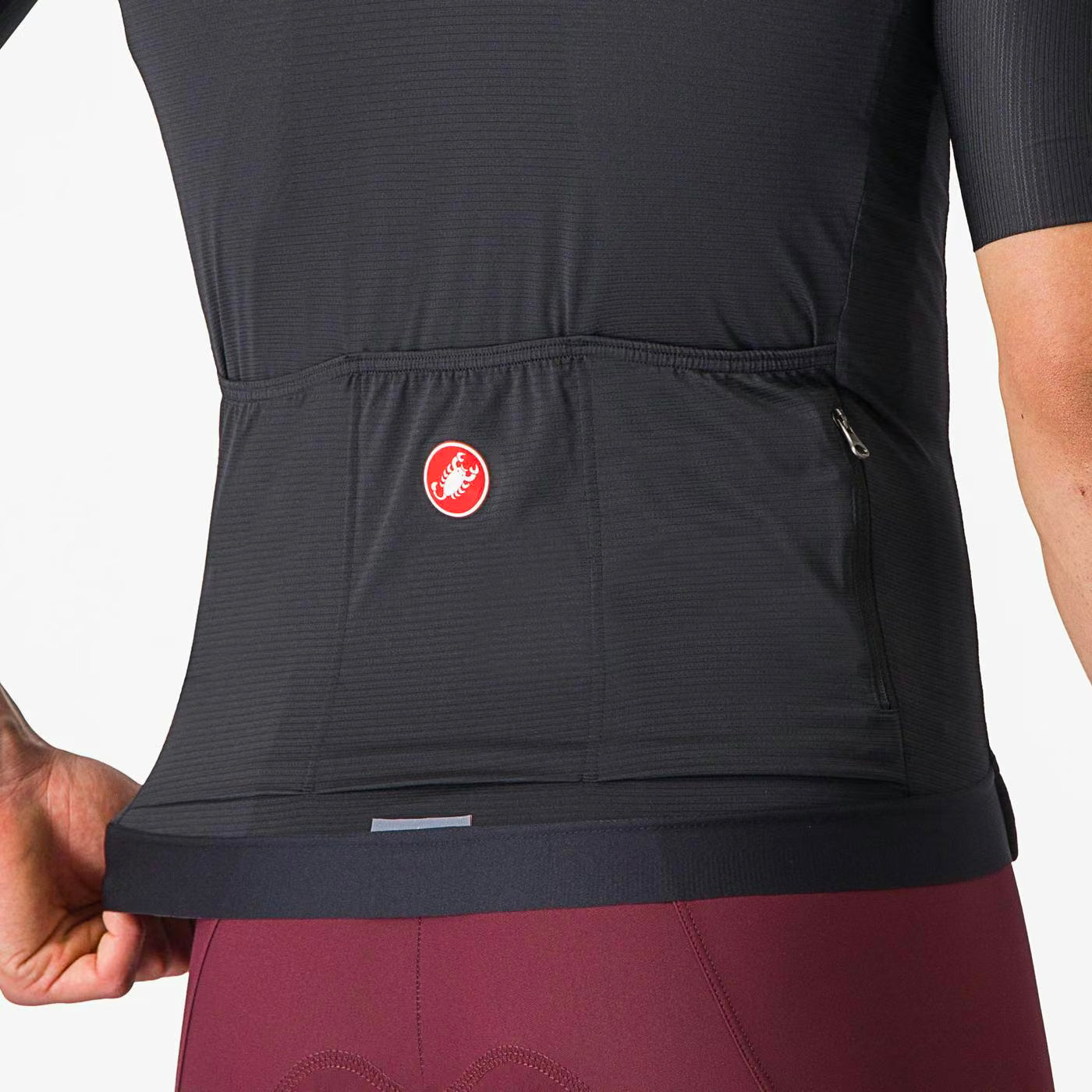 Castelli Espresso Men's Jersey Light Black - Image 4