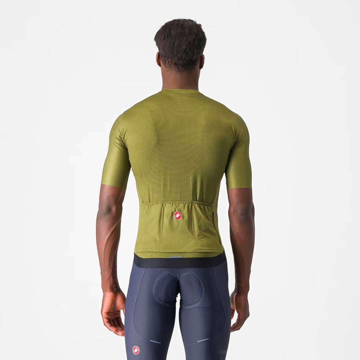 Castelli Espresso Men's Jersey Sage/Electric Lime - Image 2