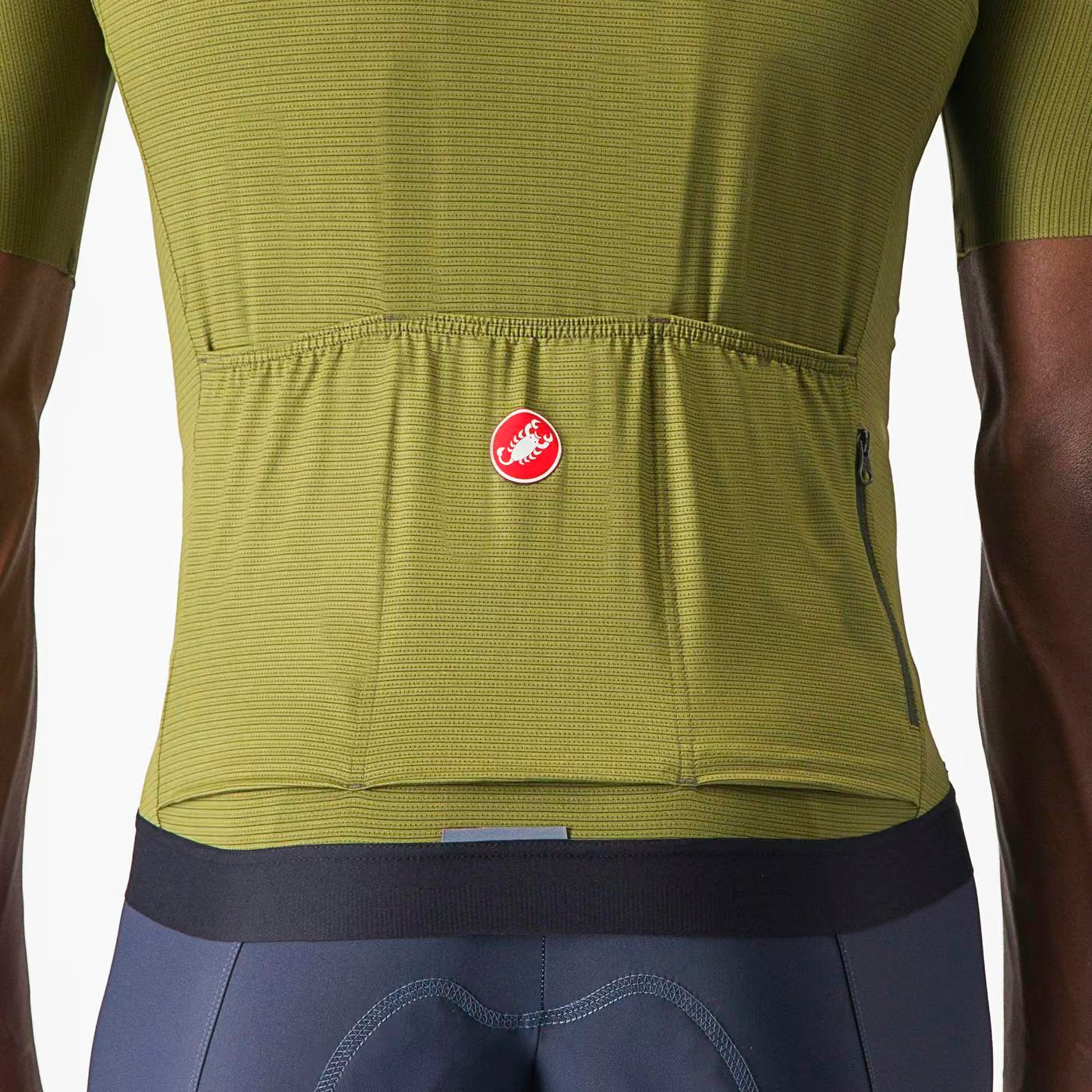 Castelli Espresso Men's Jersey Sage/Electric Lime - Image 4