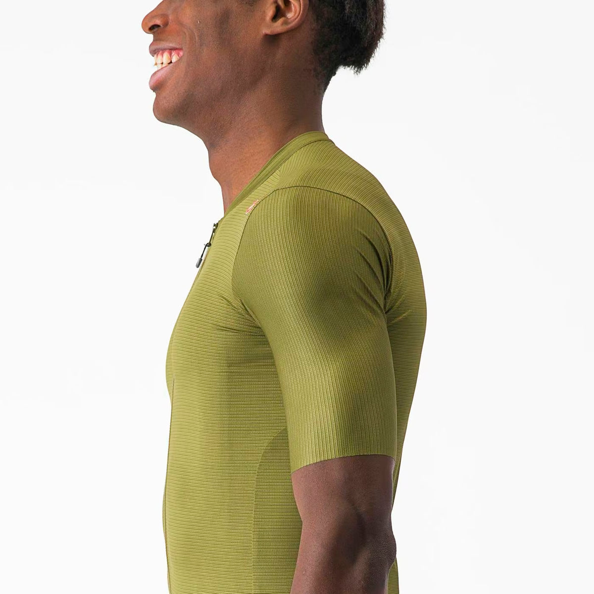 Castelli Espresso Men's Jersey Sage/Electric Lime - Image 6