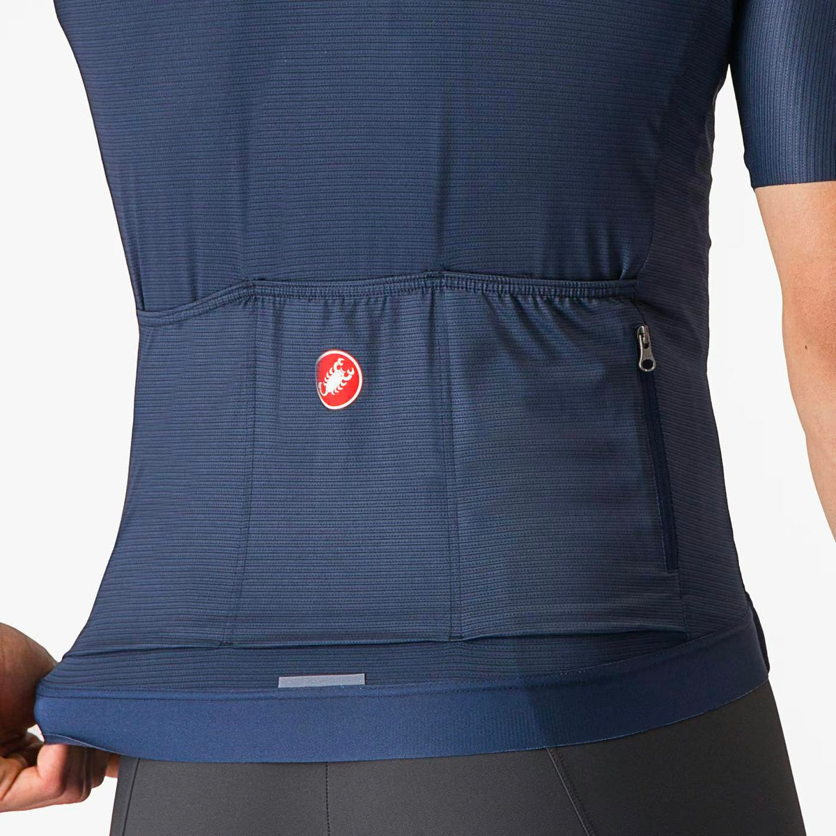 Castelli Espresso Men's Jersey Belgian Blue - Image 7