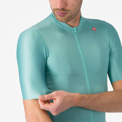 Castelli Espresso Men's Jersey Pool Blue/Dark Gray - Image 5