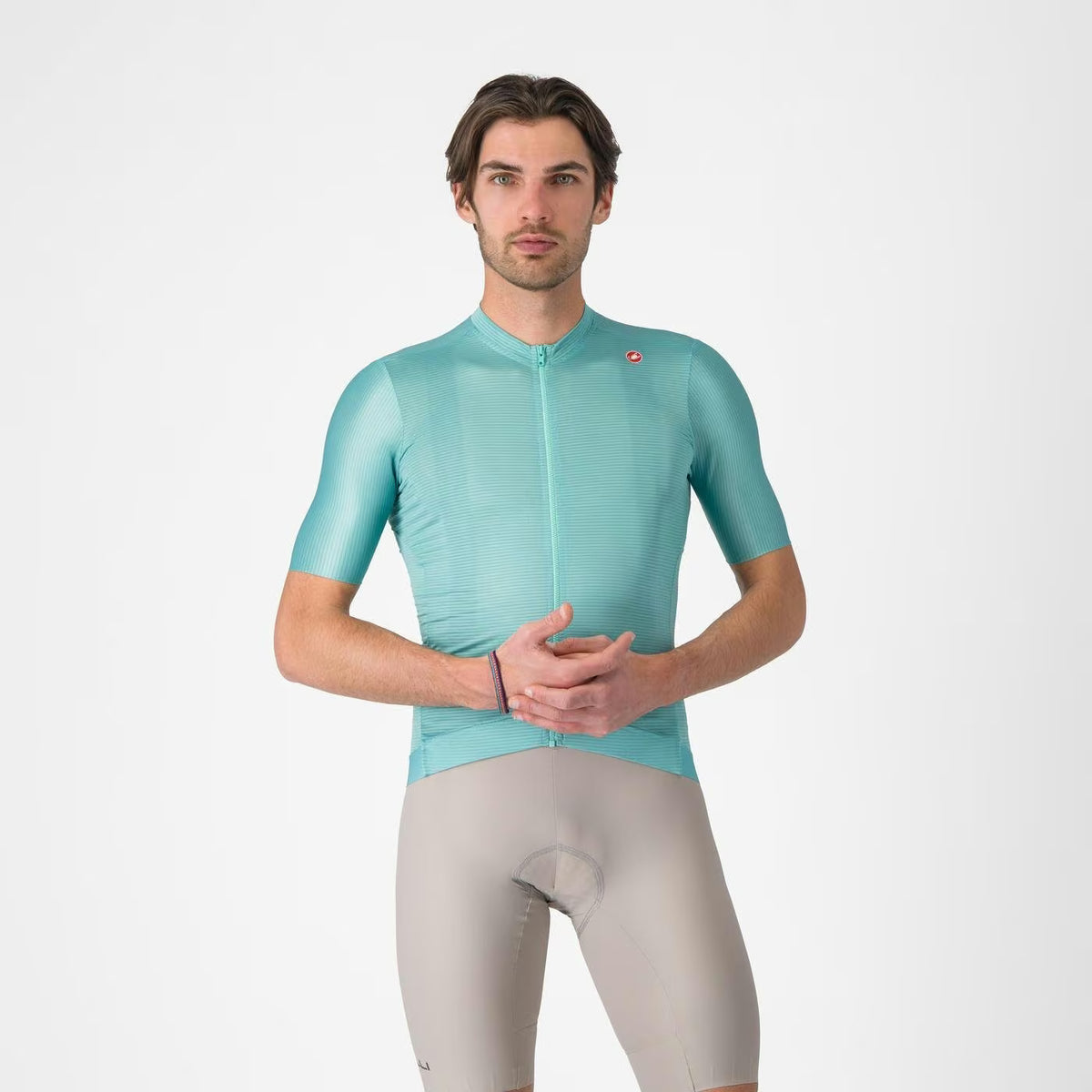 Castelli Espresso Men's Jersey Pool Blue/Dark Gray - Image 1