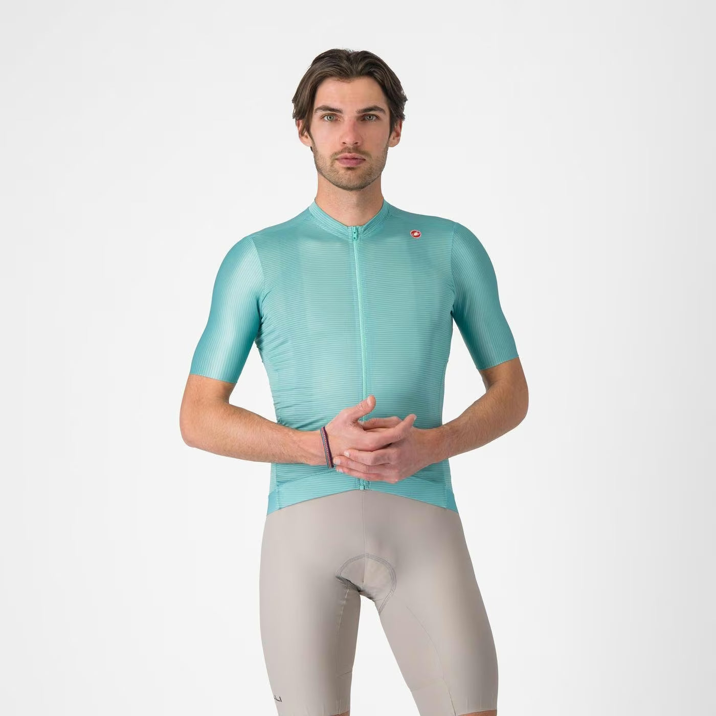 Castelli Espresso Men's Jersey Pool Blue/Dark Gray - Image 1