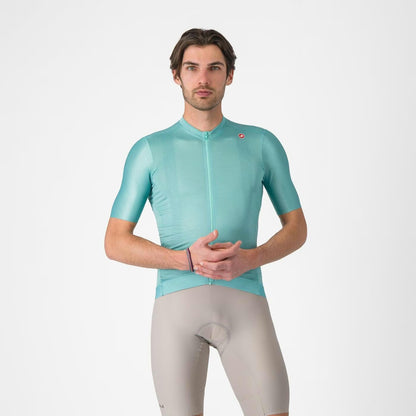 Castelli Espresso Men's Jersey Pool Blue/Dark Gray - Image 1