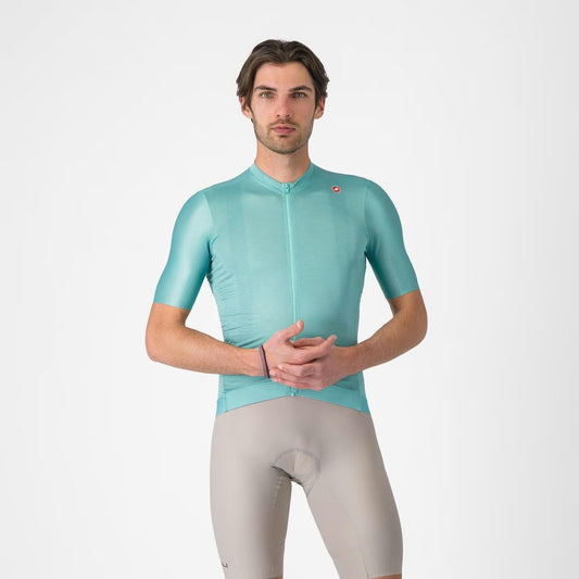 Castelli Espresso Men's Jersey Pool Blue/Dark Gray - Image 1