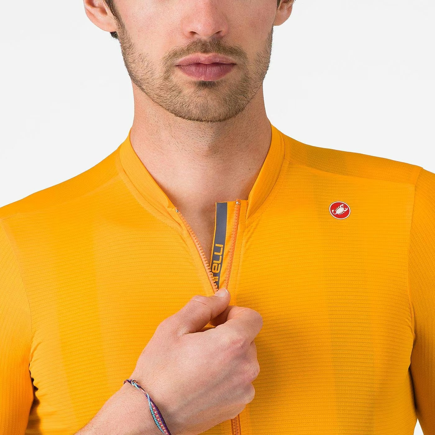 Castelli Espresso Men's Jersey Vivid Orange - Image 3