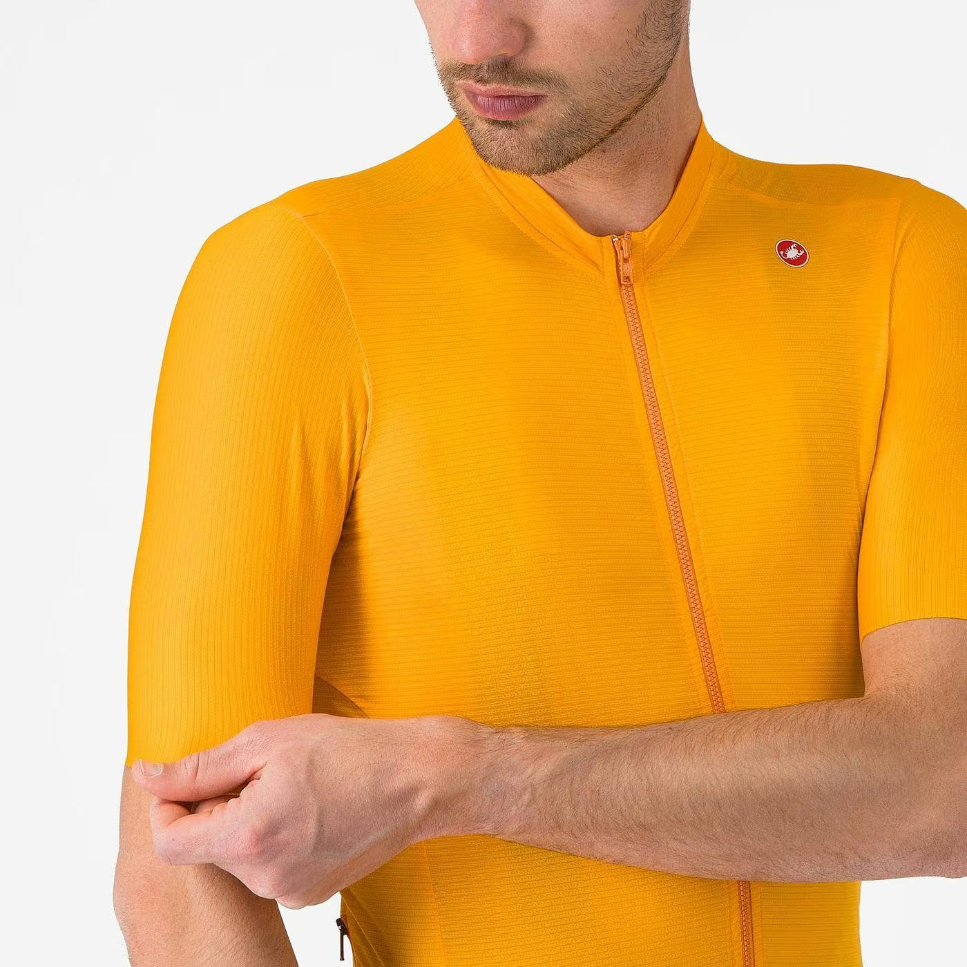 Castelli Espresso Men's Jersey Vivid Orange - Image 5
