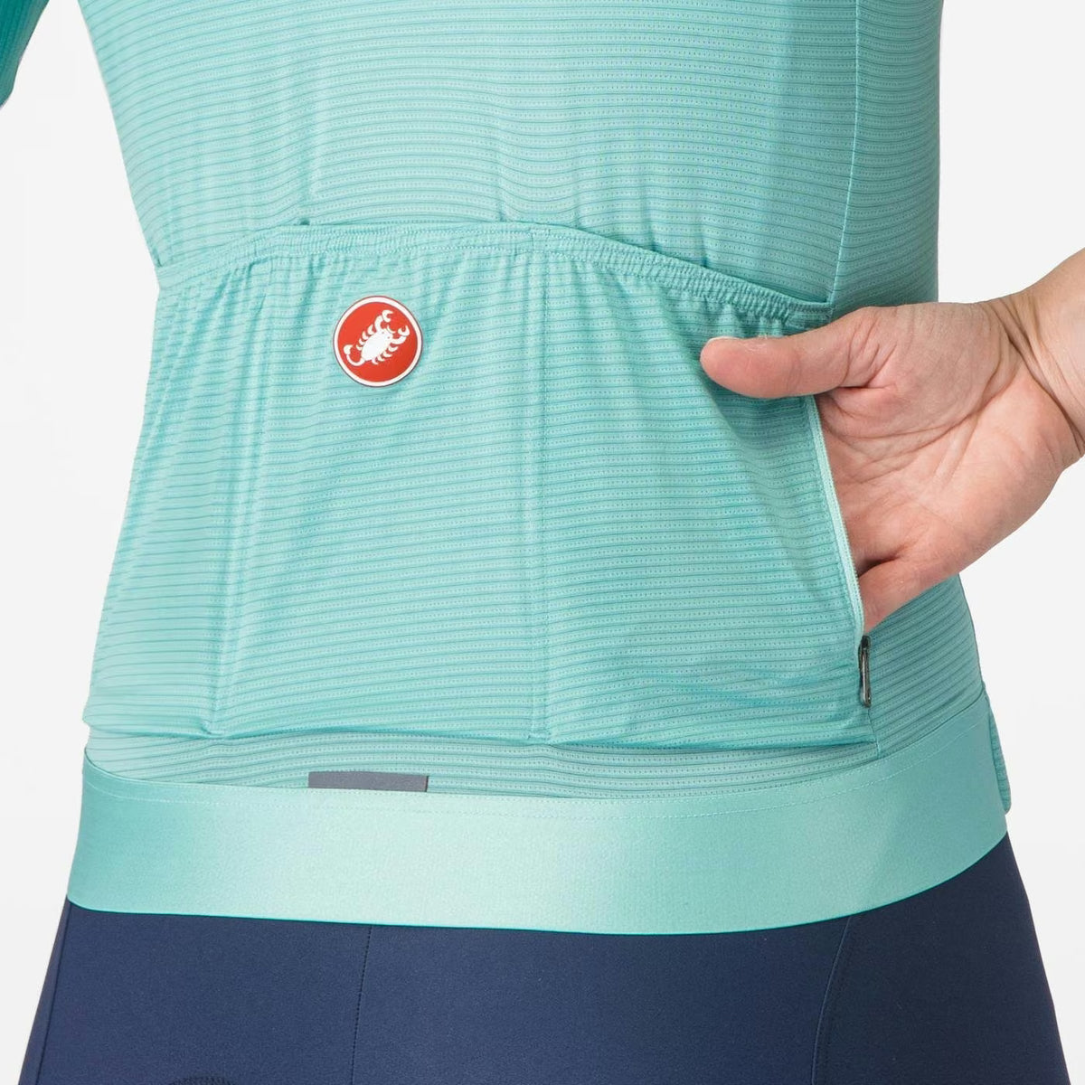 Castelli Espresso W Jersey Women's Pool Blue - Image 4