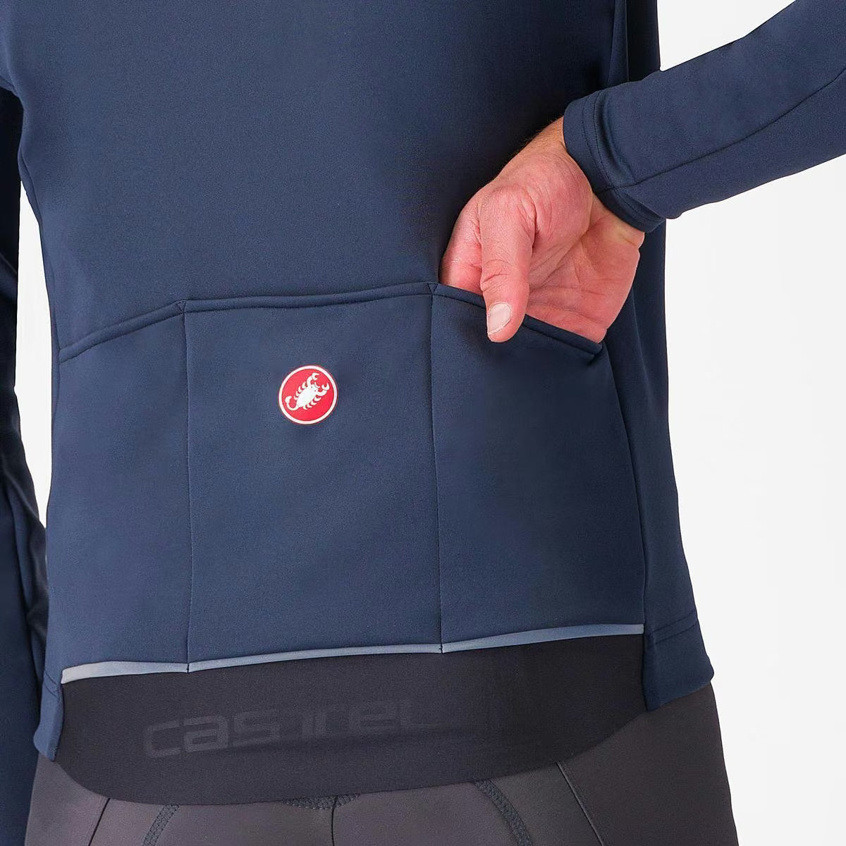 Castelli Espresso Air Jacket Men's Belgian Blue - Image 4