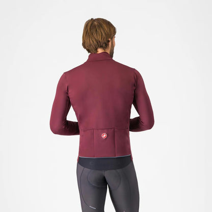 Castelli Espresso Air Jacket Men's Deep Bordeaux - Image 2