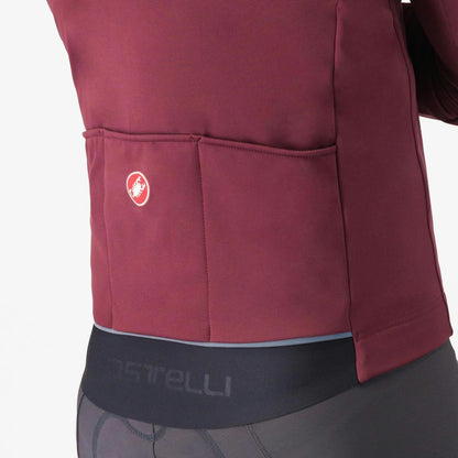 Castelli Espresso Air Jacket Men's Deep Bordeaux - Image 4