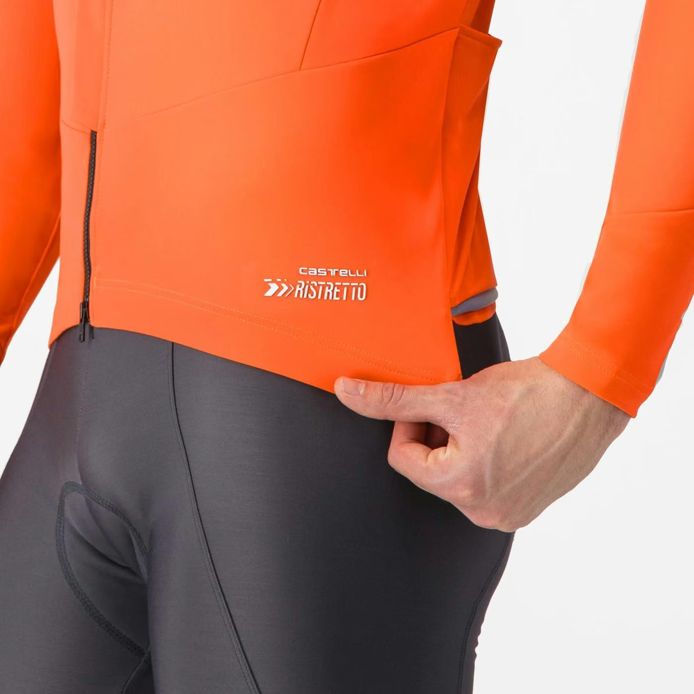 Castelli Perfetto Air Jacket Men's Brilliant Orange - Image 7