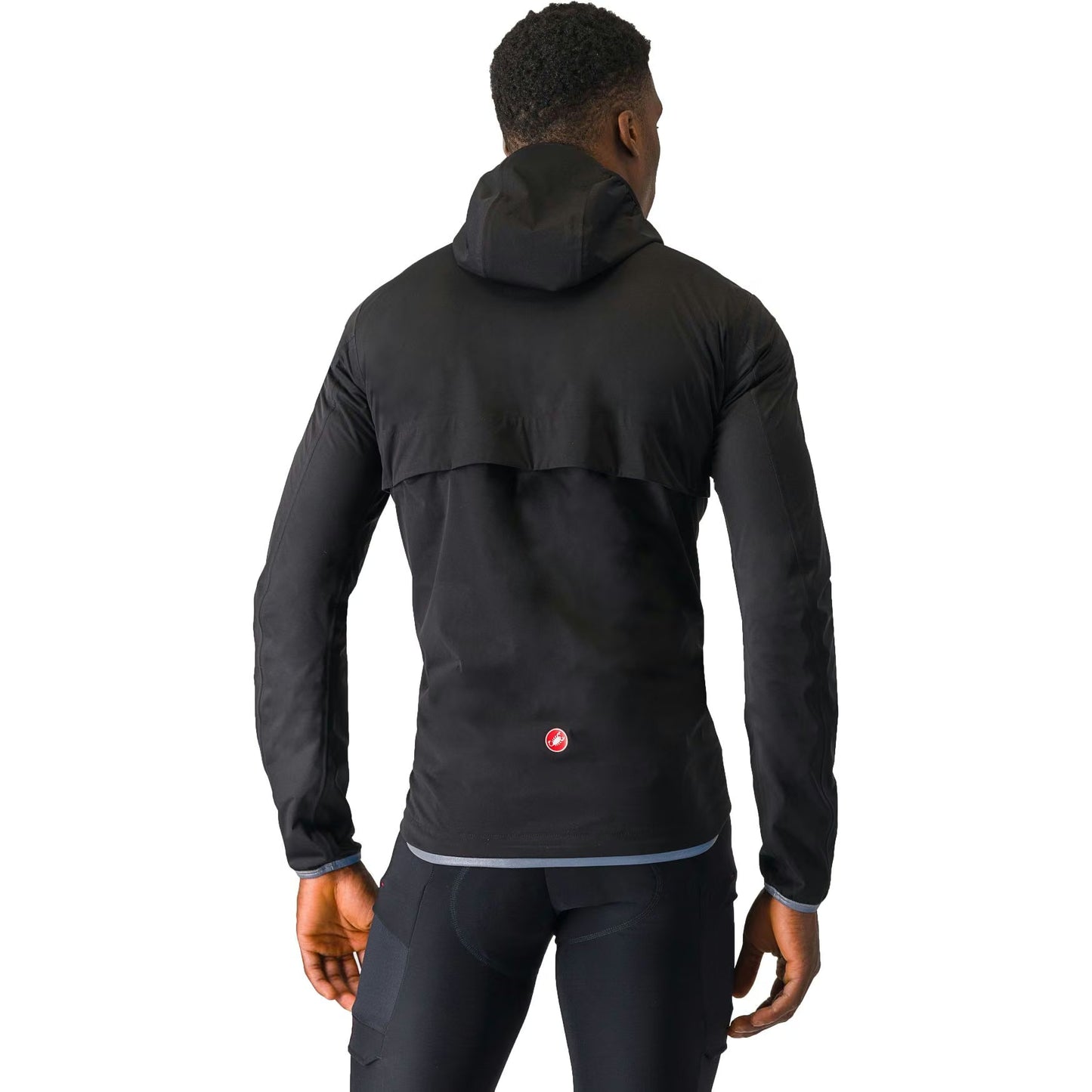 Castelli Unlimited Rain Jacket Men's Light Black - Image 2