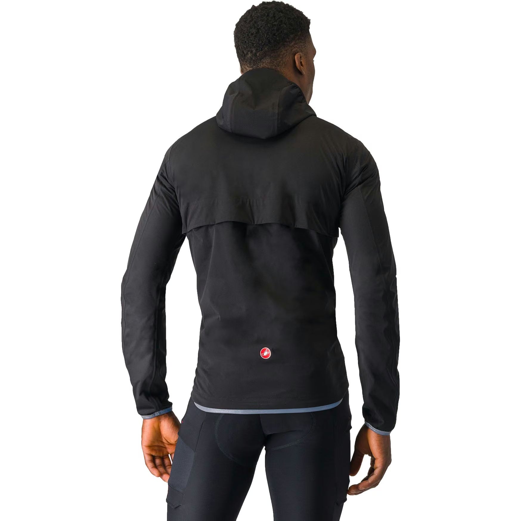 Castelli Unlimited Rain Jacket Men's Light Black - Image 2