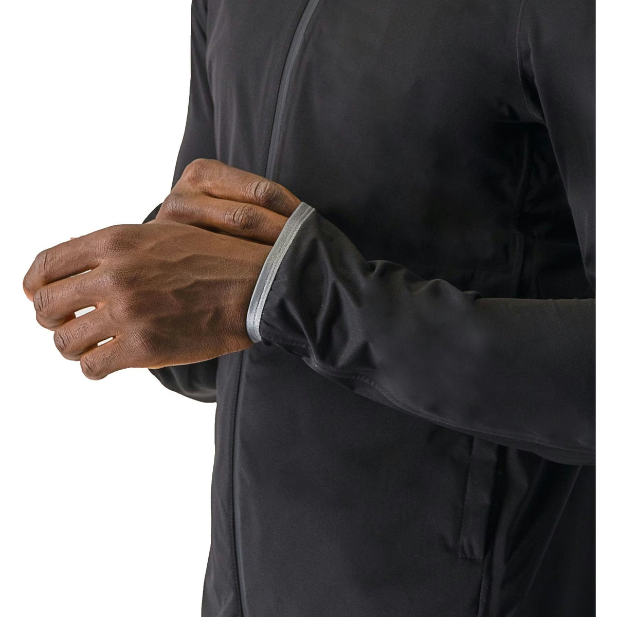 Castelli Unlimited Rain Jacket Men's Light Black - Image 5
