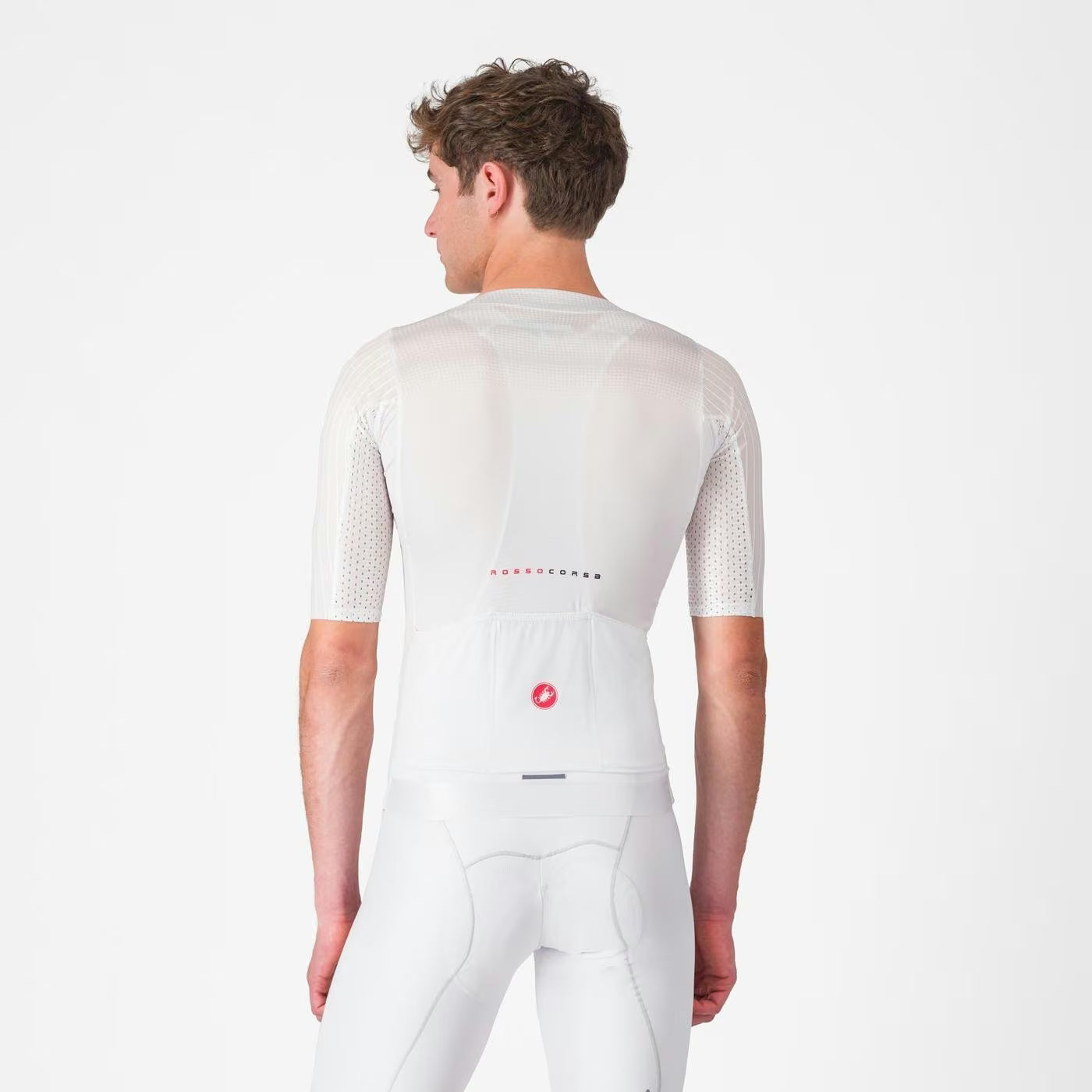 Castelli Aero Race 8S Jersey White - Image 2