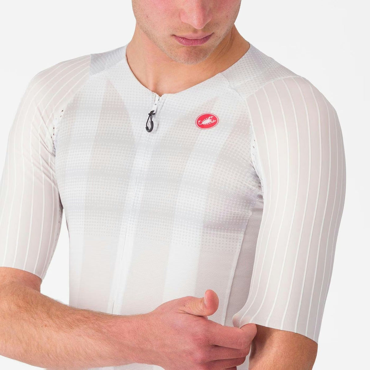 Castelli Aero Race 8S Jersey White - Image 3