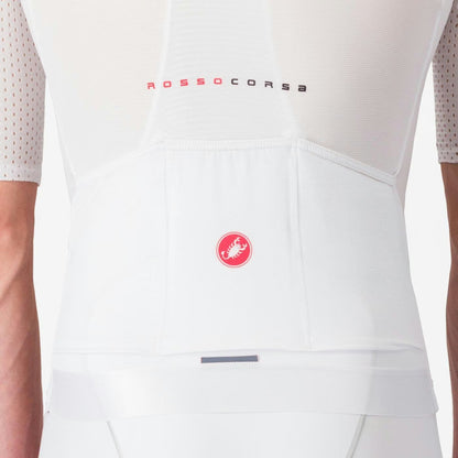 Castelli Aero Race 8S Jersey White - Image 4