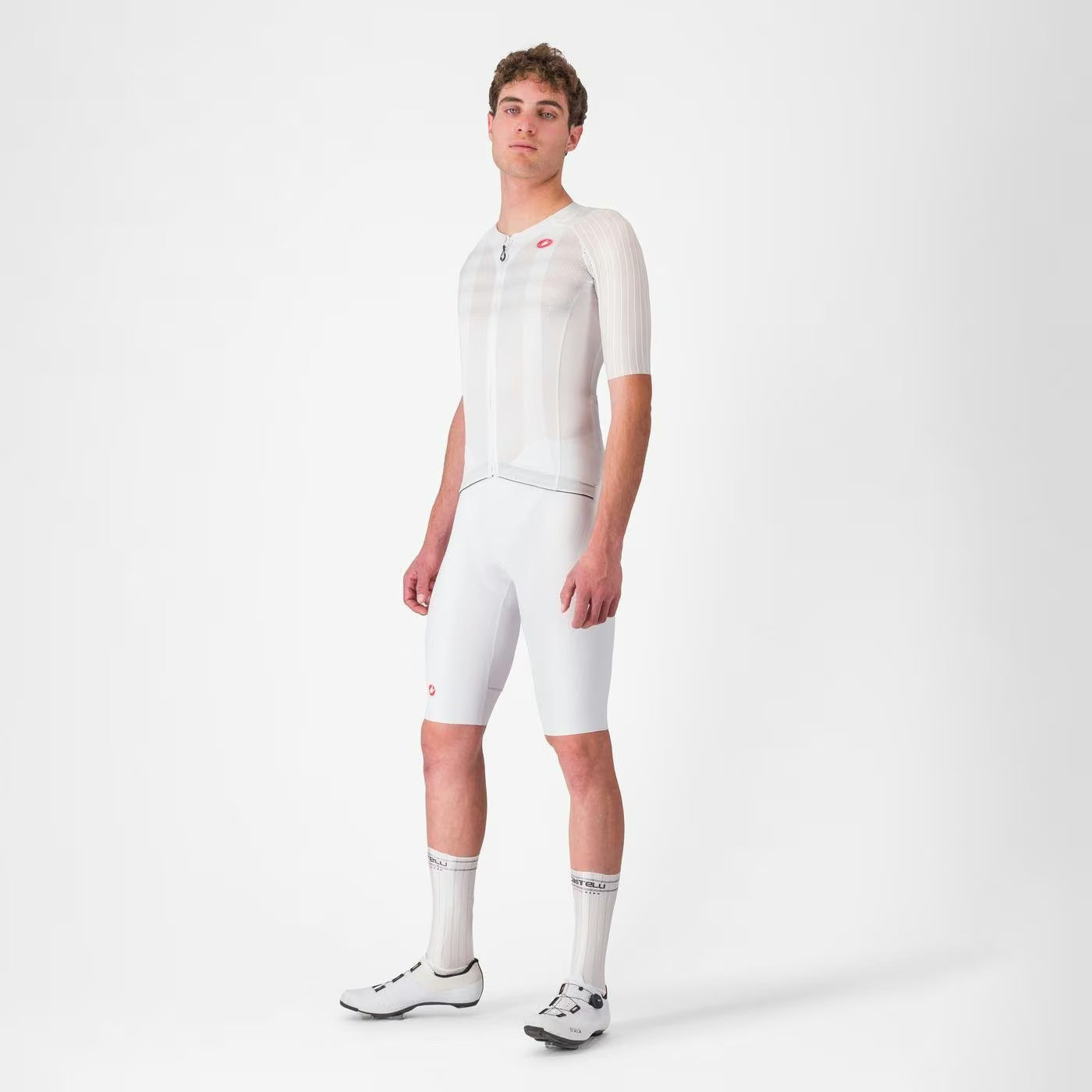 Castelli Aero Race 8S Jersey White - Image 7