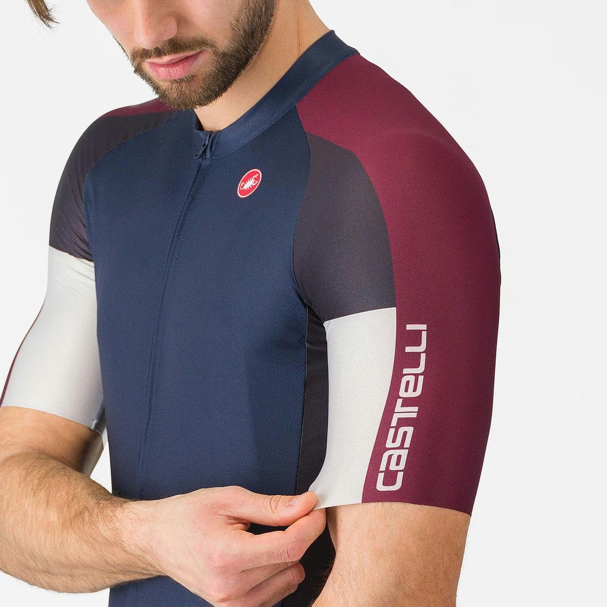 Castelli Entrata 6 Jersey Belgian Blue - Image 3