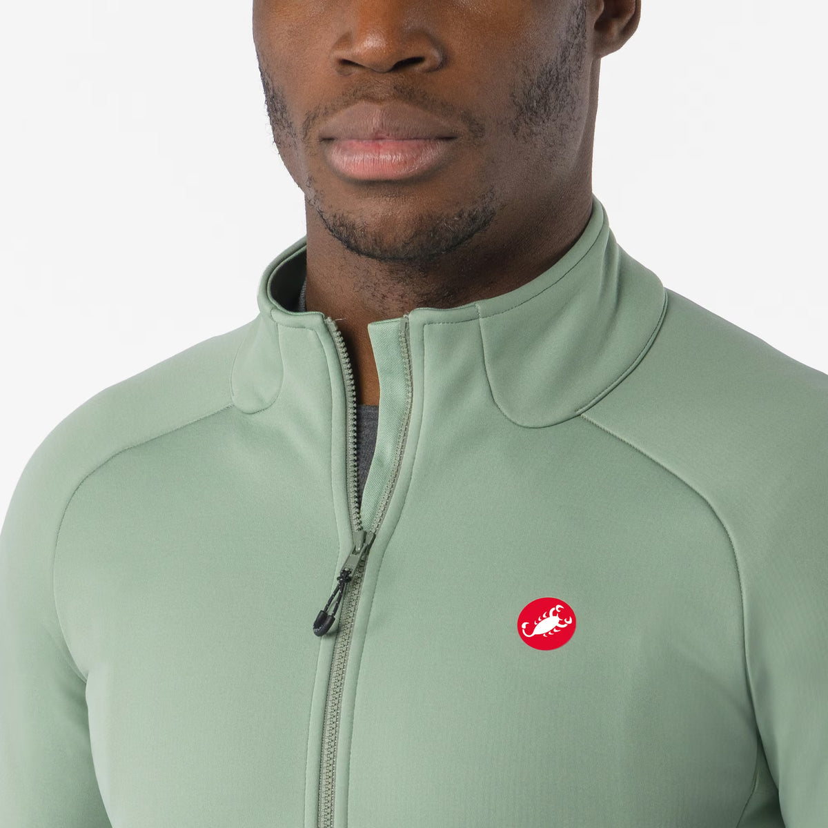 Castelli Competizione Jacket Men's Green Pepper - Image 3