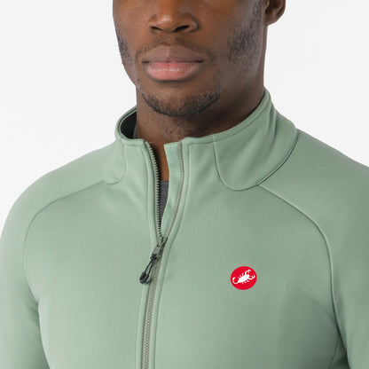 Castelli Competizione Jacket Men's Green Pepper - Image 3