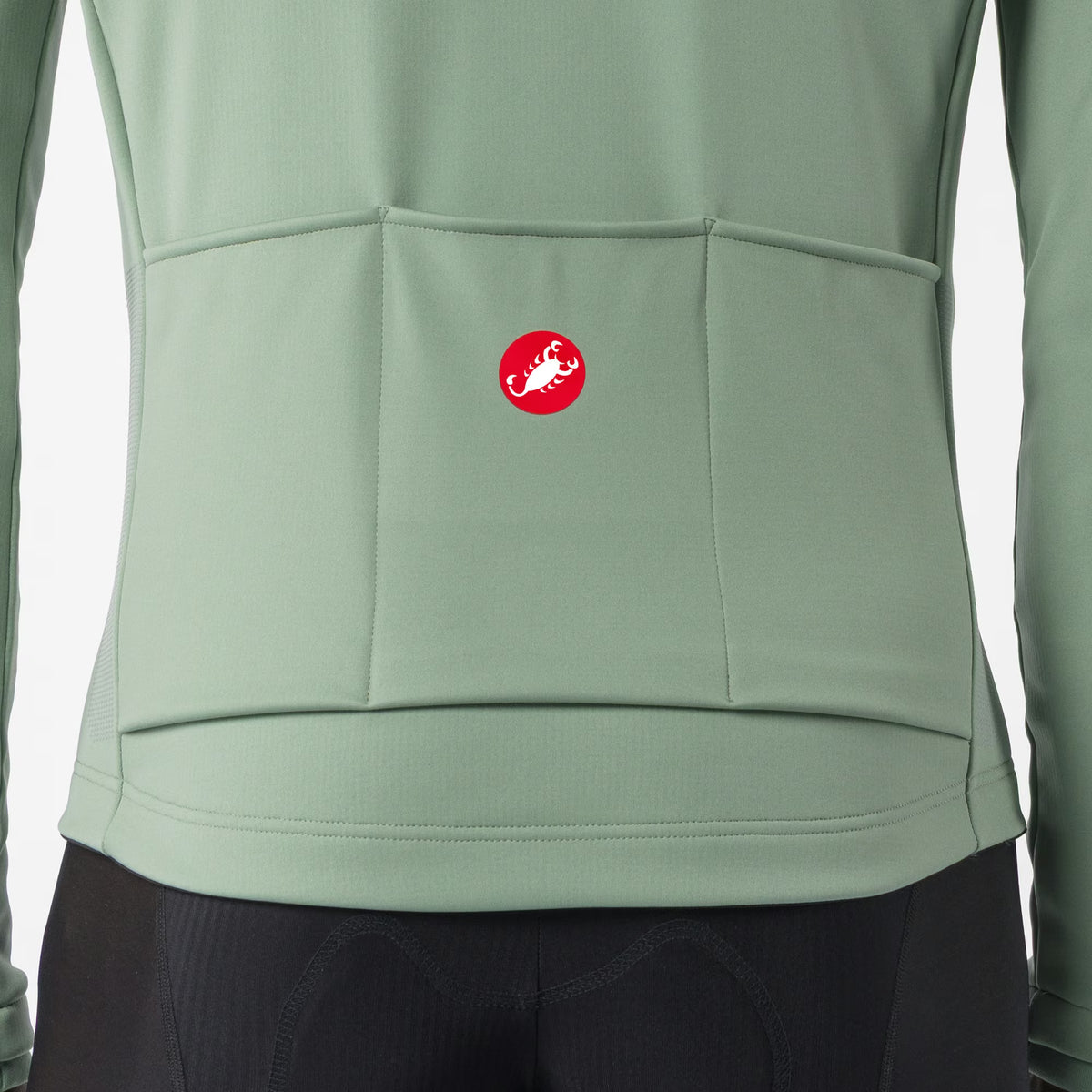 Castelli Competizione Jacket Men's Green Pepper - Image 4