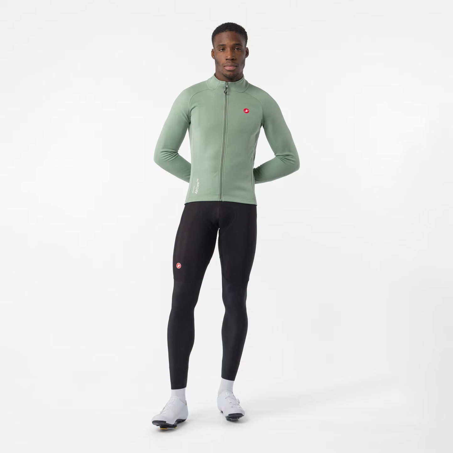 Castelli Competizione Jacket Men's Green Pepper - Image 6