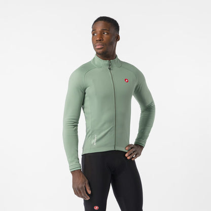 Castelli Competizione Jacket Men's Green Pepper - Image 1
